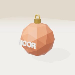 Kerstbal met naam